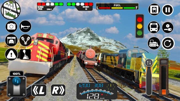 Indian Train Racing Games スクリーンショット 2