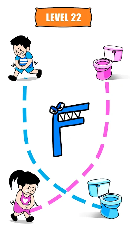 Path To Toilet - Draw The Line 스크린샷 2