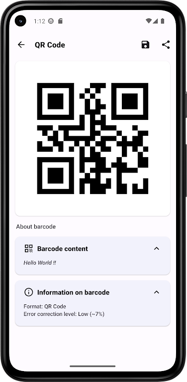 Scanner: QR Code and Products Скриншот 0