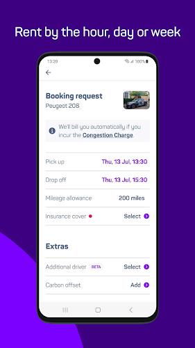 Hiyacar - Car Hire, Carsharing Ảnh chụp màn hình 2