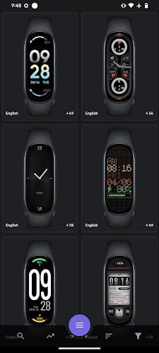 Mi Band 8 Watch Faces 螢幕截圖 0