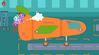 Dinosaur Airport:Game for kids Ảnh chụp màn hình 2