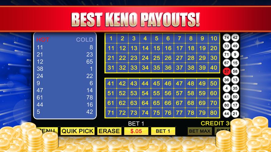 Keno Super 4X Screenshot 2