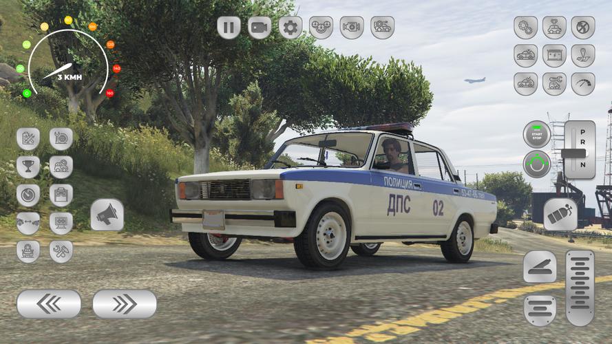 Русская полиция: Жигули гонки 螢幕截圖 0