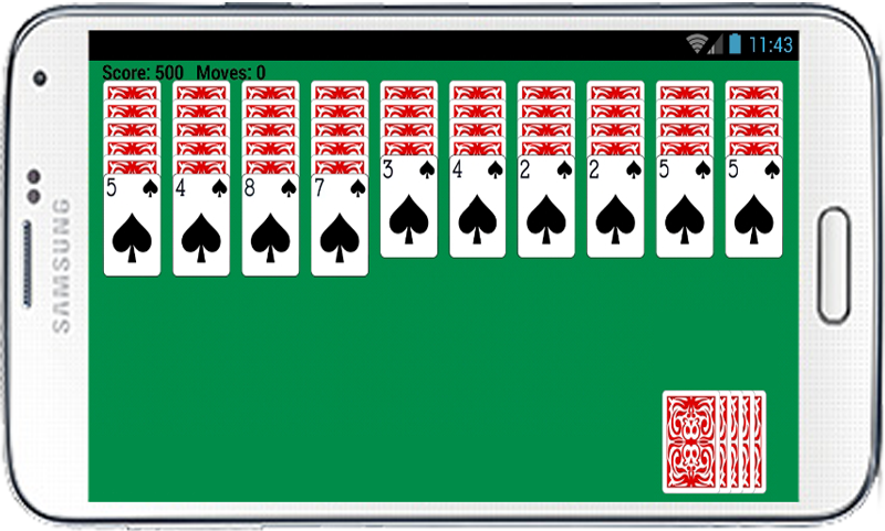 Spider Solitaire Free Game Fun Captura de tela 0