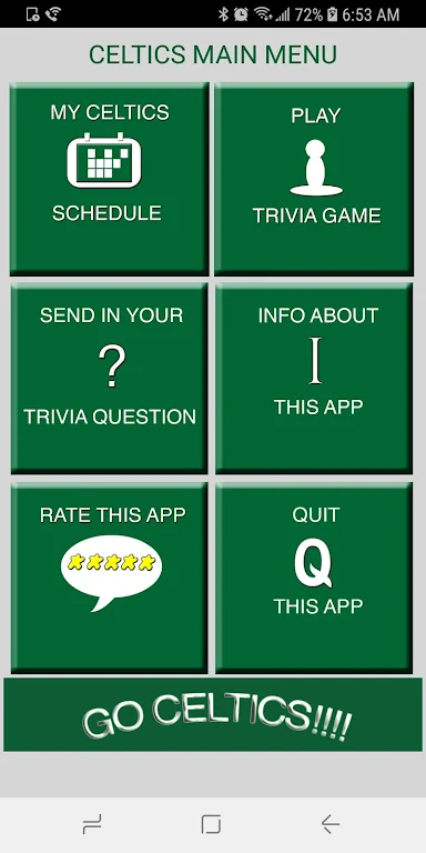 Trivia & Schedule Celtics fans Скриншот 0