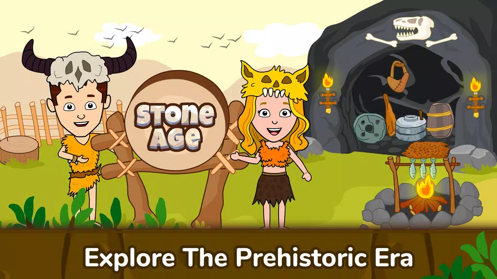 Schermata Caveman Games World for Kids 0
