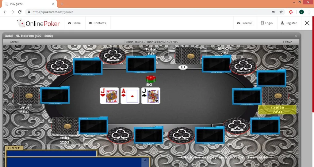 Poker Cam Captura de pantalla 1