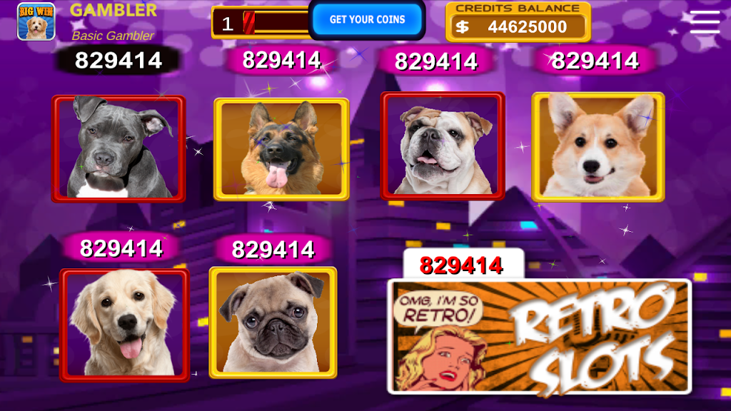 Dogs Slots 螢幕截圖 1