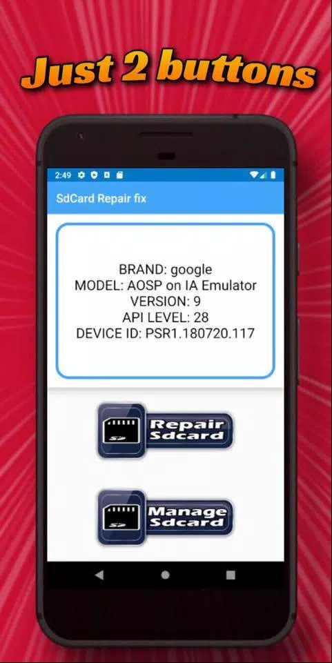 Schermata Sd Card Repair (Fix Sdcard) 1