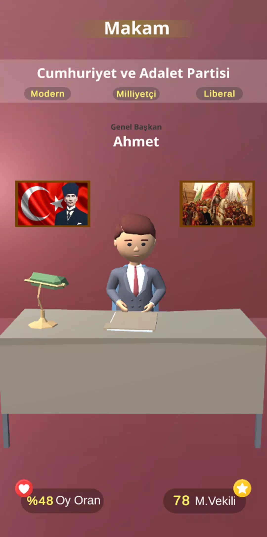 Seçim 2024 Oyunu : Belediye Screenshot 0