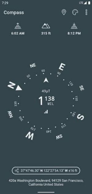 Compass & Altimeter Screenshot 1