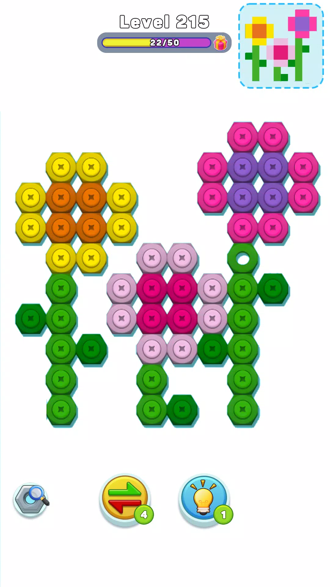 Nut n Bolt Sort: Color Puzzle应用截图第3张