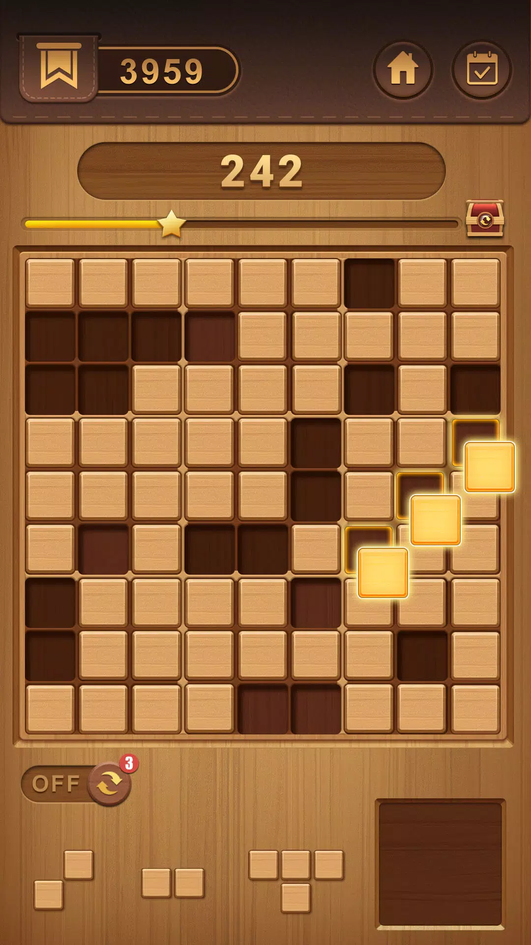 Block Sudoku Woody Puzzle Game 螢幕截圖 3