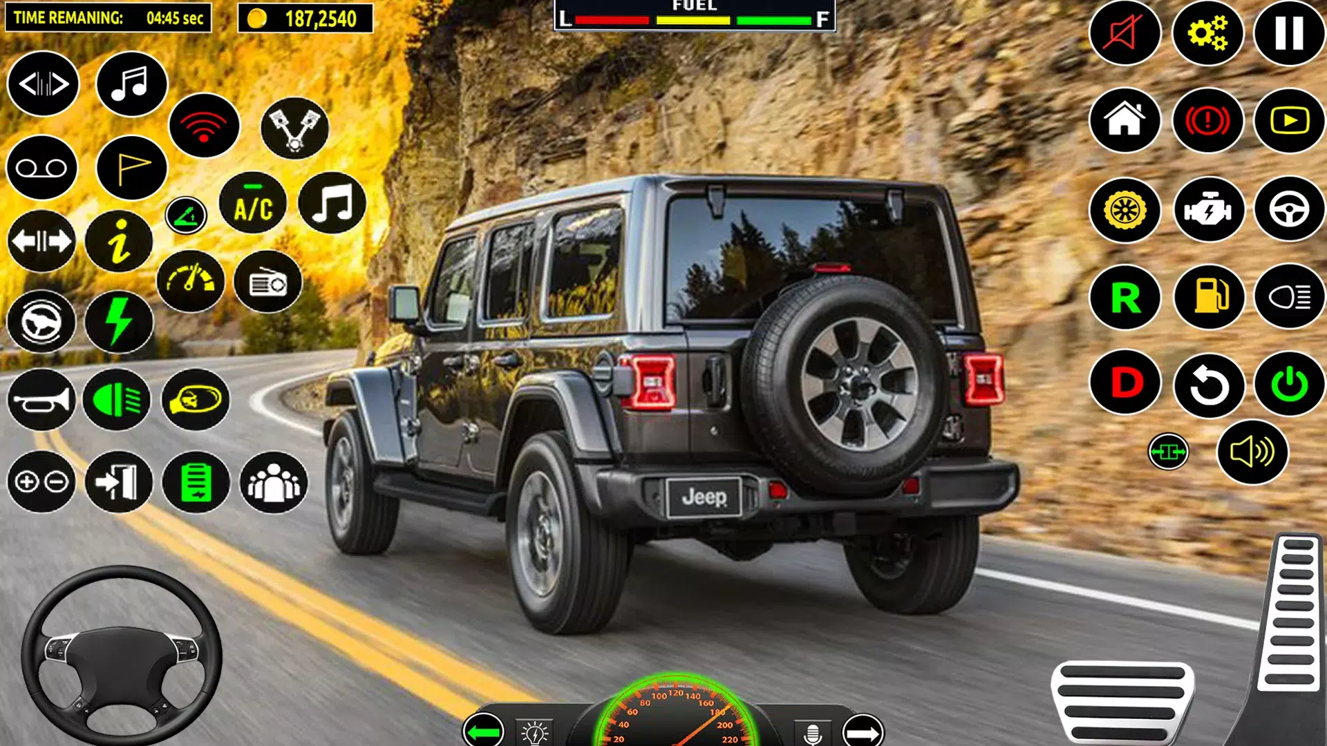 SUV 4x4 Jeep Driving Games 3D スクリーンショット 3