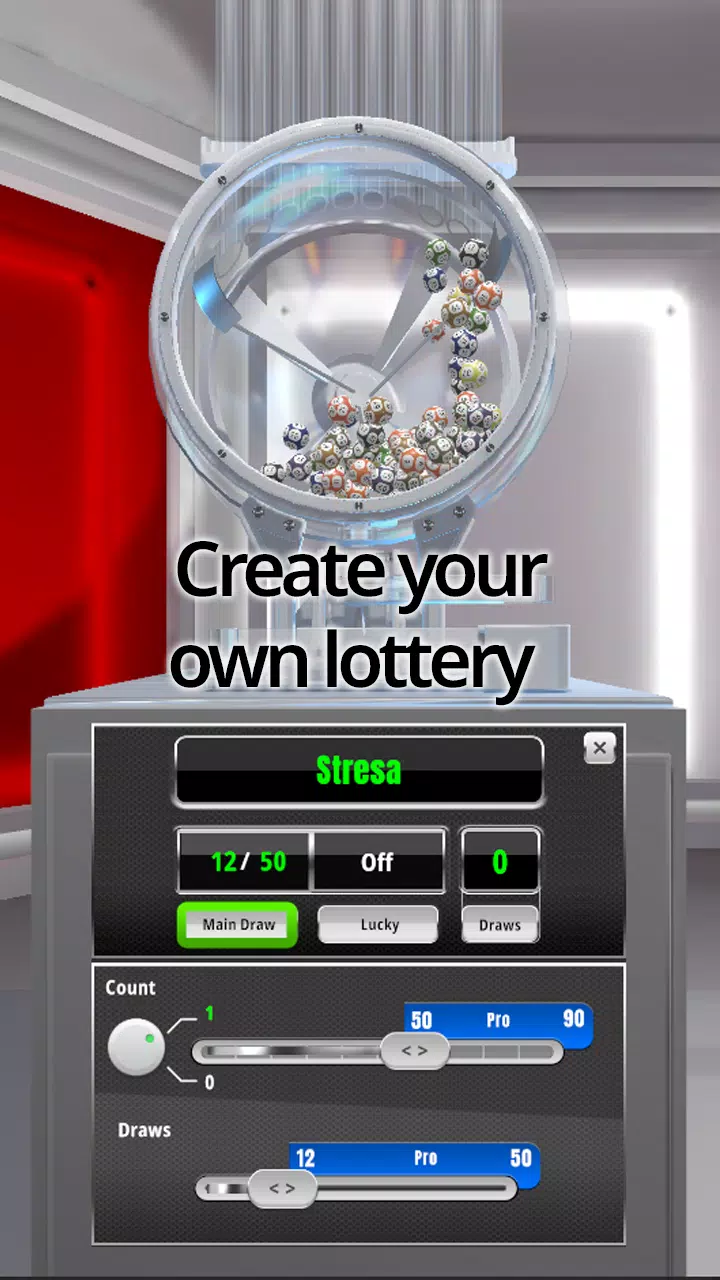 Universal Lottery Machines Zrzut ekranu 0