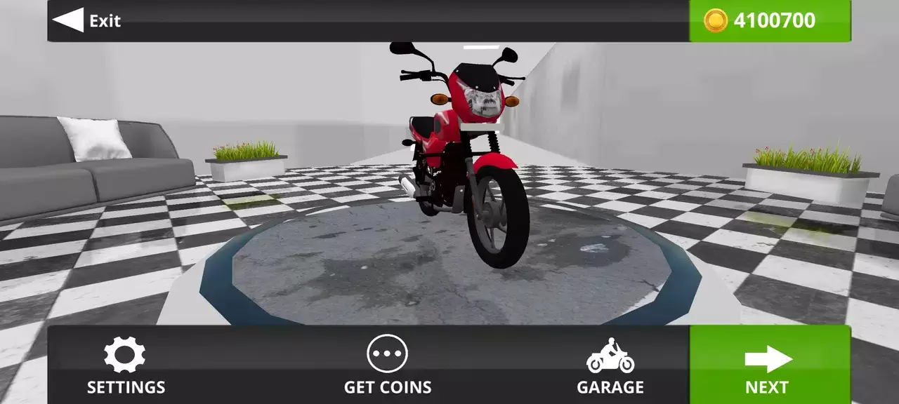 Indian Bike Rider 3D Zrzut ekranu 0