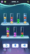 BallPuz 3D：Ball Sorting Puzzle ဖန်သားပြင်ဓာတ်ပုံ 2