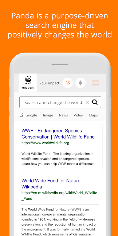 WWF Panda Search应用截图第0张