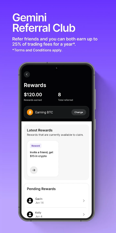 Gemini Dollar Screenshot 3