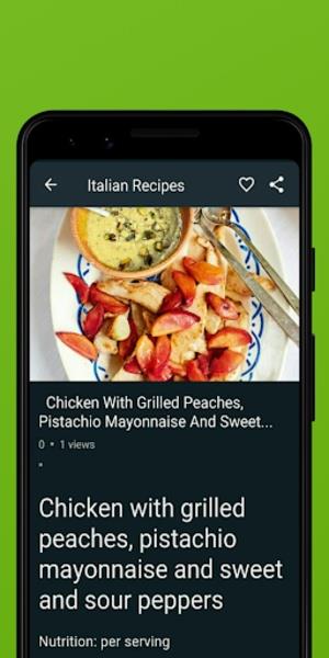 Italian Recipes স্ক্রিনশট 2