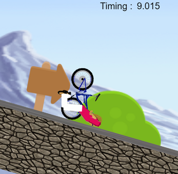 Corey (Downhill bike physics demo) Capture d'écran 3