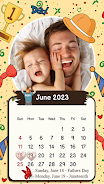 Calendar Photo Frame 2023 Captura de pantalla 3