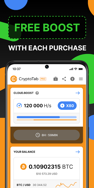 CryptoTab Browser Pro Mod ภาพหน้าจอ 0
