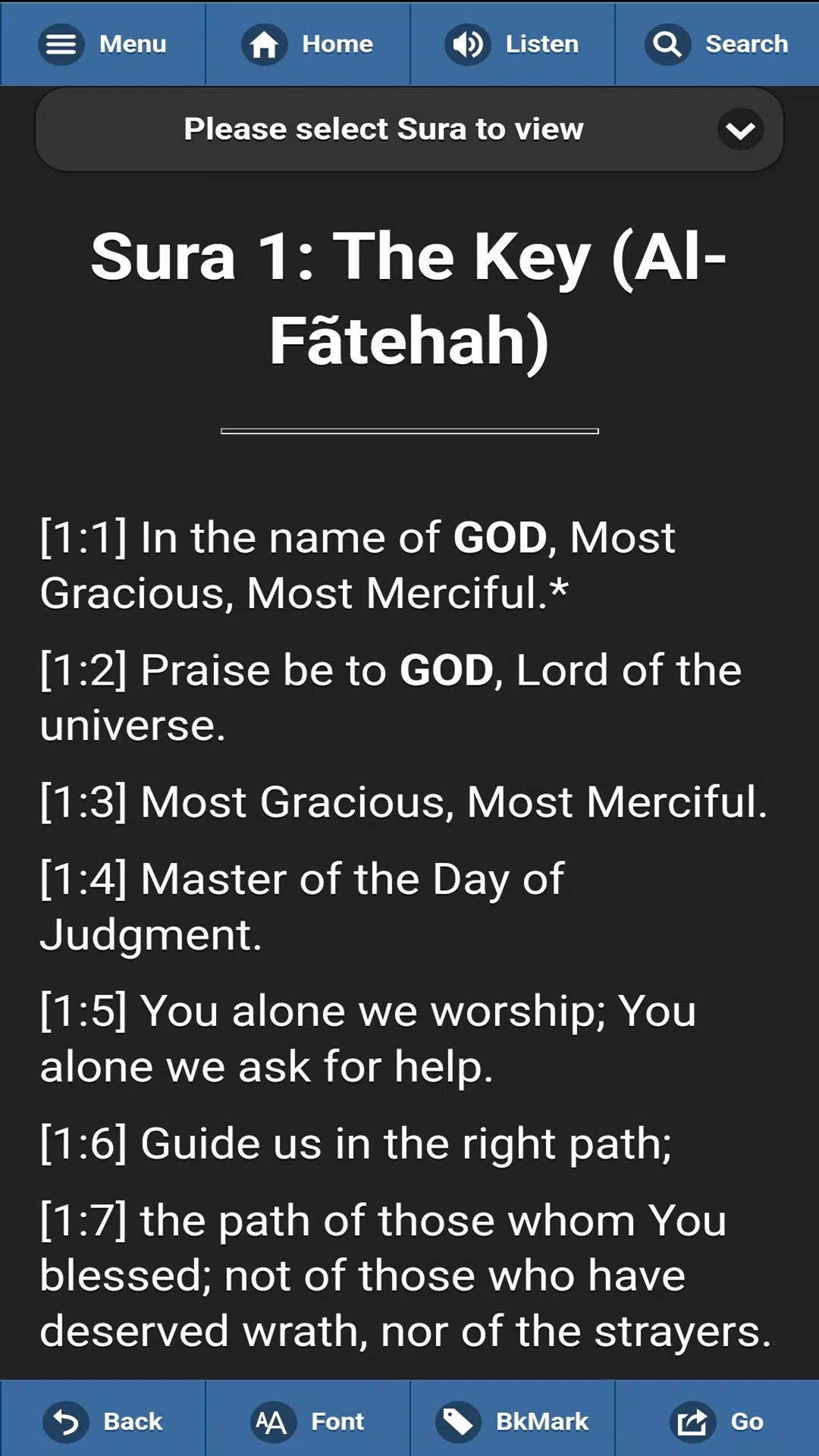 QURAN: THE FINAL TESTAMENT স্ক্রিনশট 0