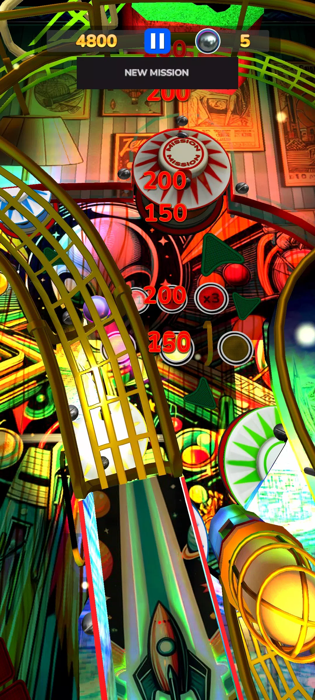 Pinball Neon Ekran Görüntüsü 0