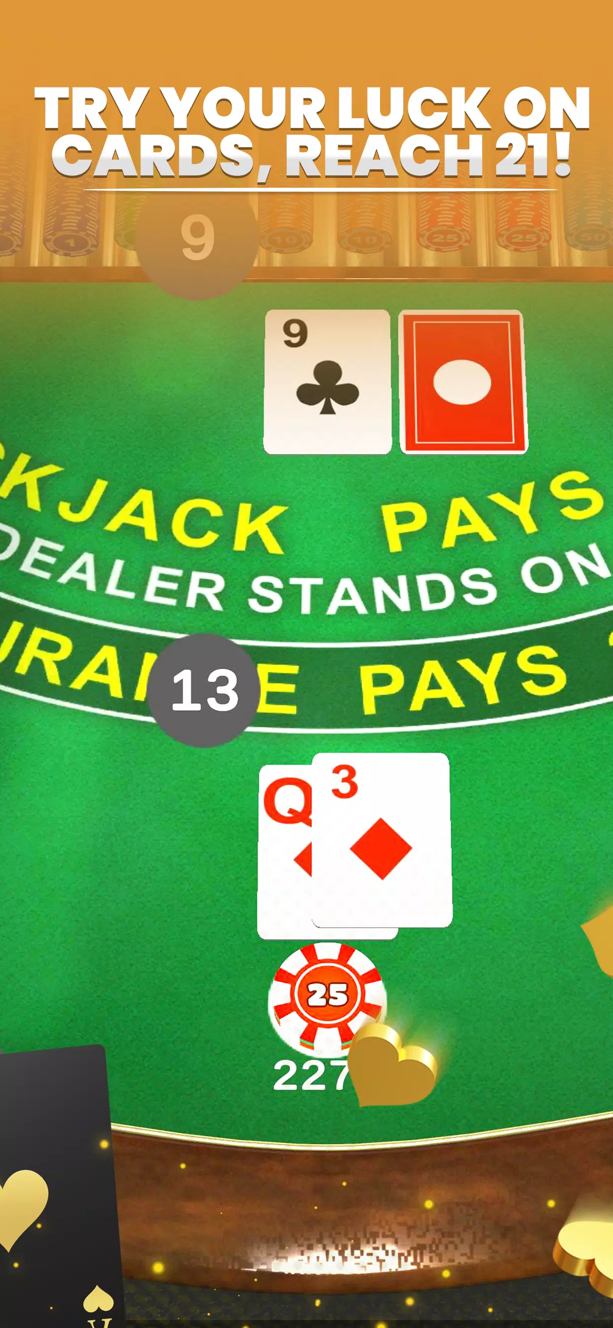 Mega Blackjack - 3D Casino MOD Скриншот 3