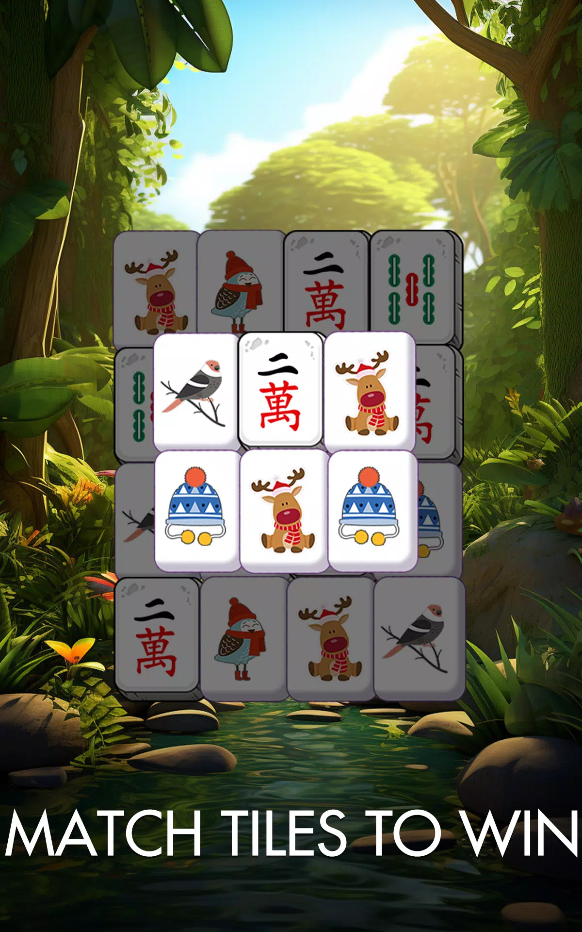 Triple Match Tile Quest 3D Captura de pantalla 2