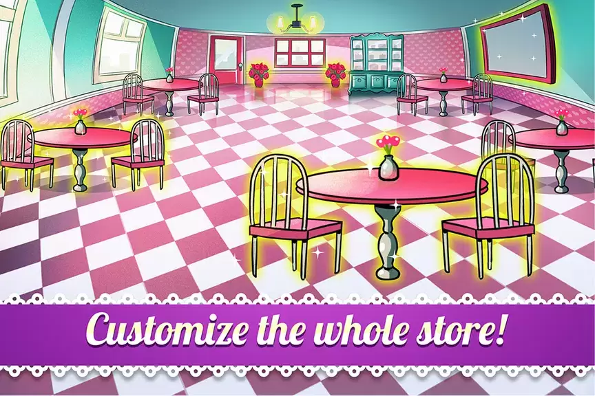 My Cake Shop: Candy Store Game ဖန်သားပြင်ဓာတ်ပုံ 1