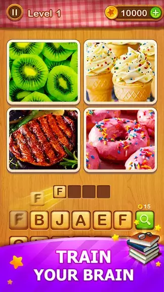 4 Pics Guess Word -Puzzle Game ภาพหน้าจอ 1