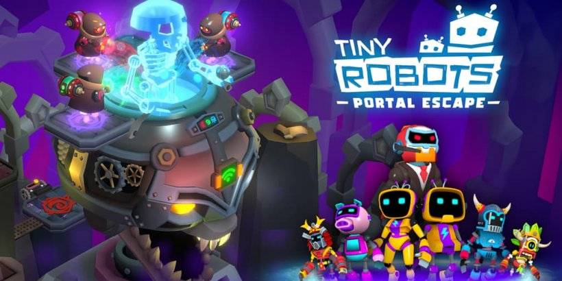 Tiny Robots: Portal Escape Hits Android, iOS