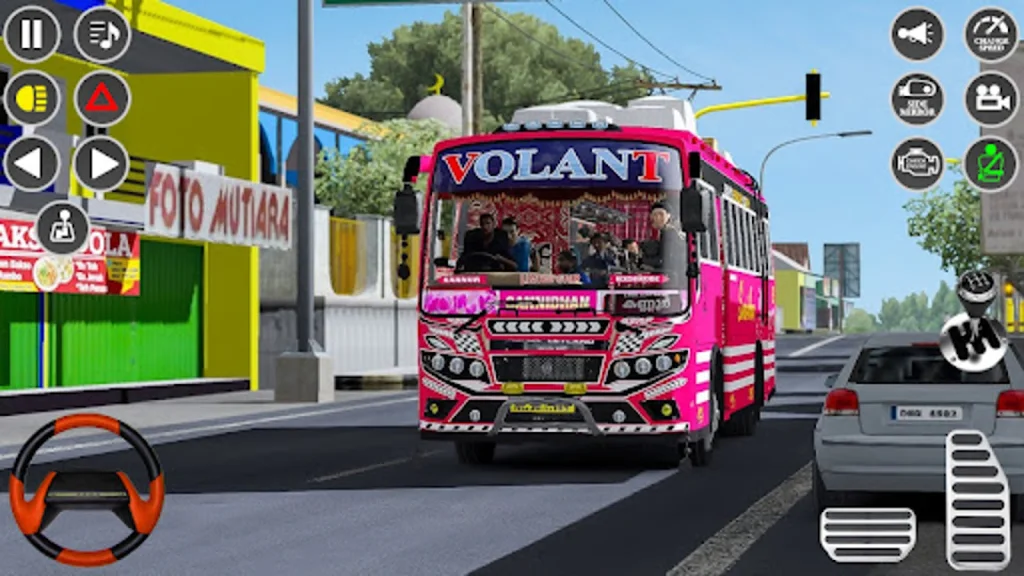 Real Passenger Bus Driving Sim ဖန်သားပြင်ဓာတ်ပုံ 2