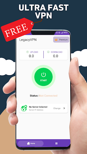 Legacy VPN - Secure VPN Proxy Ekran Görüntüsü 0