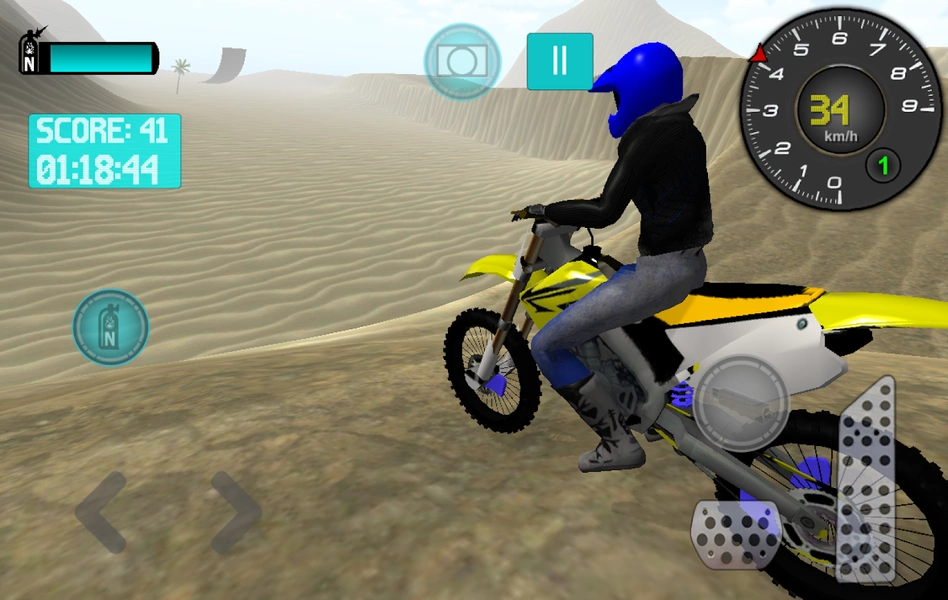 Bike Offroad Simulator ภาพหน้าจอ 2