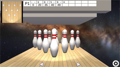 Super! 10-Pin Bowling 螢幕截圖 0