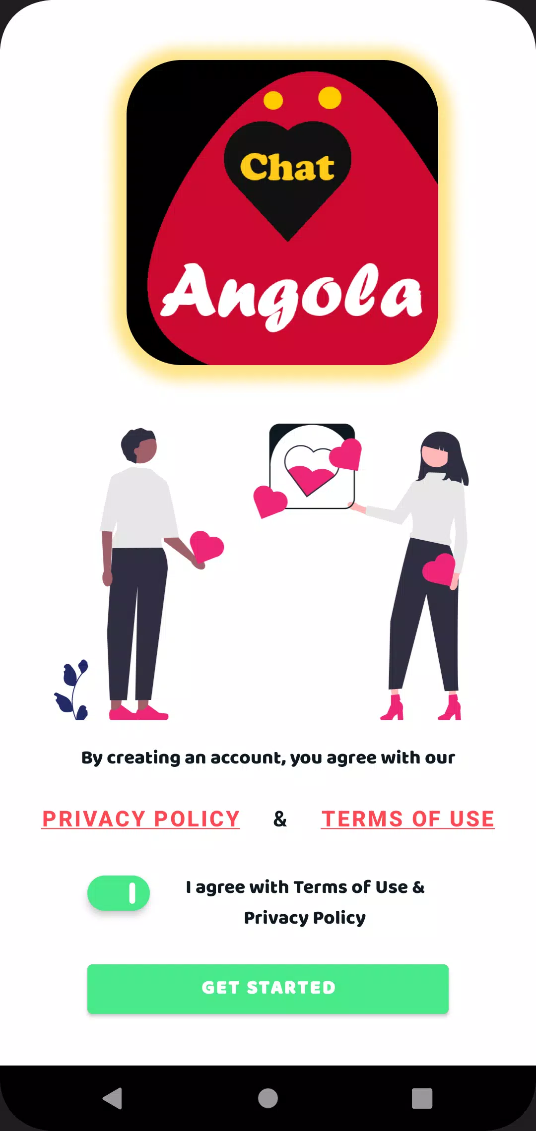 Angola dating app chat rooms Capture d'écran 1