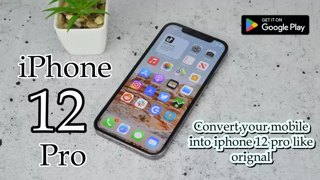 iPhone 12 Pro Launcher Themes स्क्रीनशॉट 1