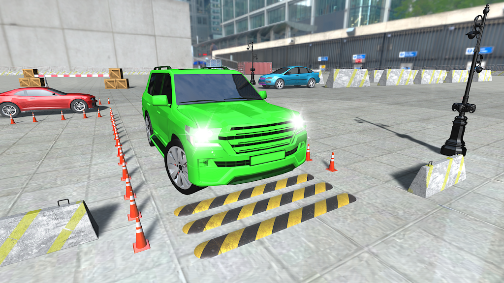 Prado Car Parking Driving Game Скриншот 1