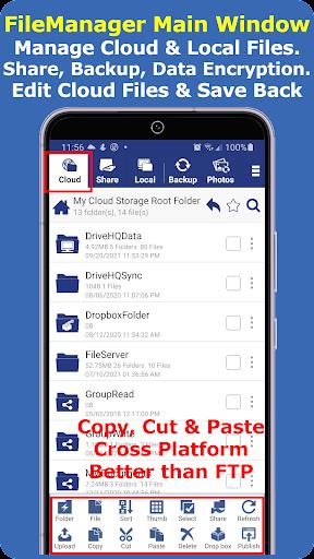 Cloud File Manager Zrzut ekranu 1