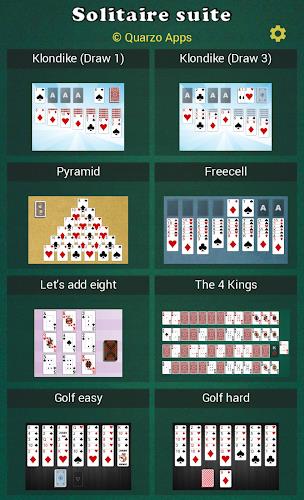 Solitaire suite - 25 in 1 Schermafbeelding 0