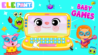 ElePant Kids Educational Games Captura de tela 1