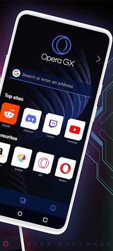 Opera GX: Seu navegador Gaming Captura de tela 1