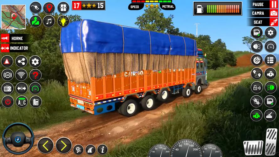 Indian Truck 3d Simulator 2024 Ekran Görüntüsü 3