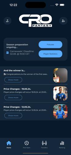 CRO Fantasy Captura de tela 0