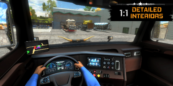 Truck Simulator USA Revolution Captura de tela 1