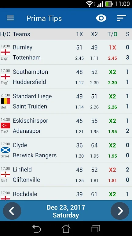 Fußball Vorhersagen PrimaTips Screenshot 3
